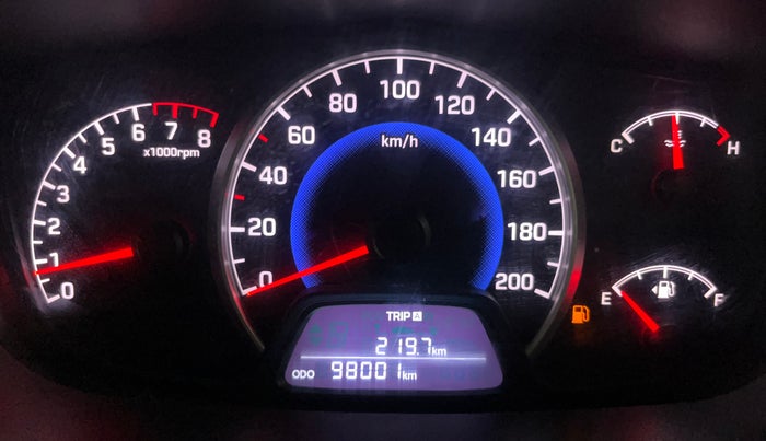 2017 Hyundai Grand i10 SPORTZ 1.2 KAPPA VTVT, Petrol, Manual, 98,050 km, Odometer Image