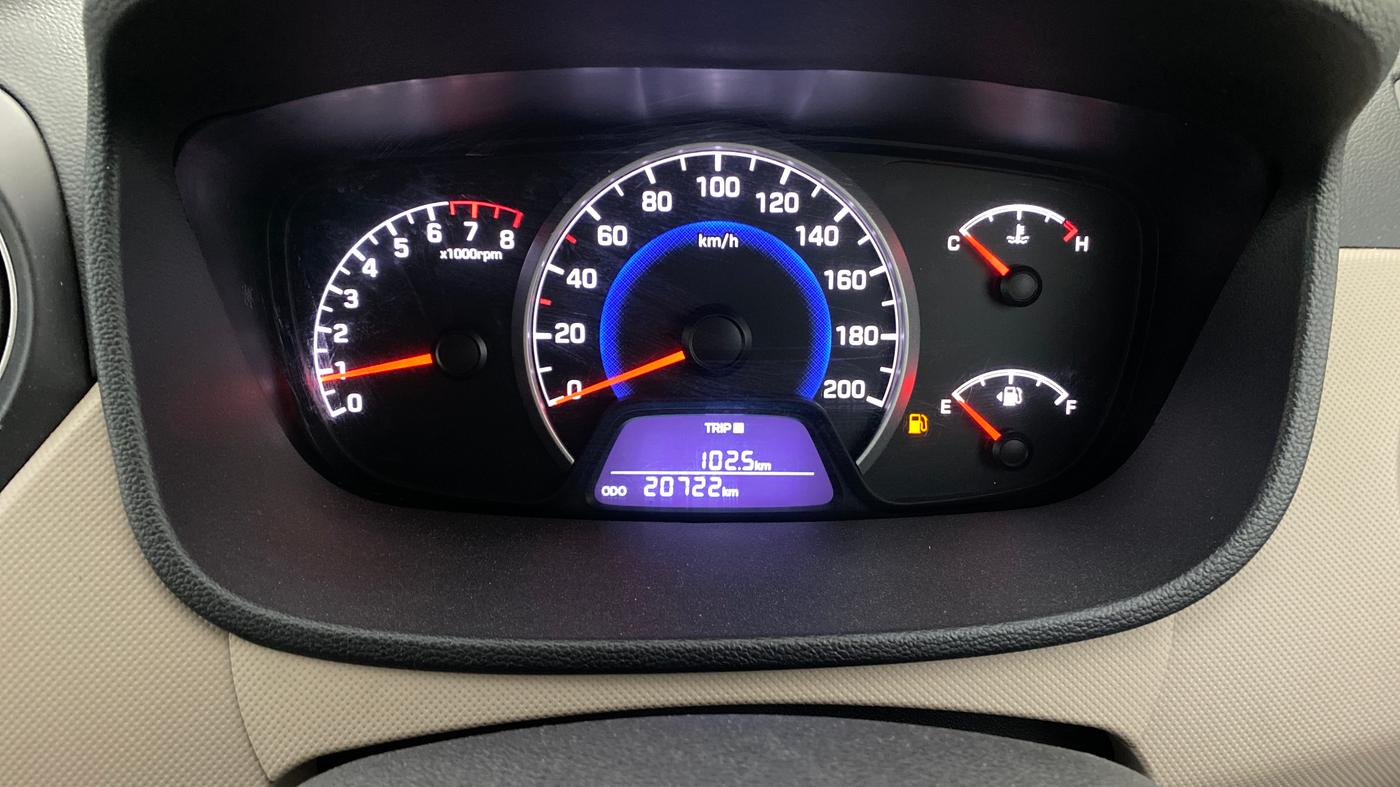 2017 Hyundai Grand i10 SPORTZ (O) 1.2 KAPPA VTVT, Petrol, Manual, 20,721 km, Odometer Image