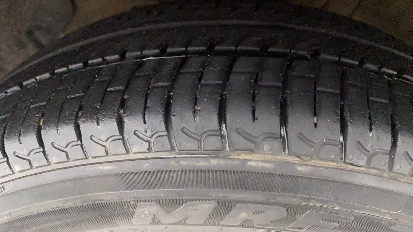 2021 Hyundai NEW SANTRO SPORTZ AMT, Petrol, Automatic, 20,586 km, Left Front Tyre Tread