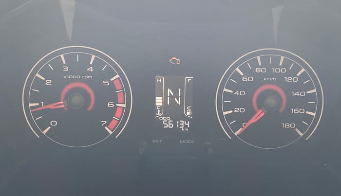 2016 Mahindra Kuv100 K4 6 STR, Petrol, Manual, 56,115 km, Odometer Image