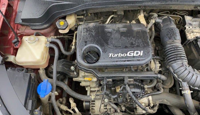 2023 KIA SONET HTX 1.0 DCT, Petrol, Automatic, 38,228 km, Engine View - Right