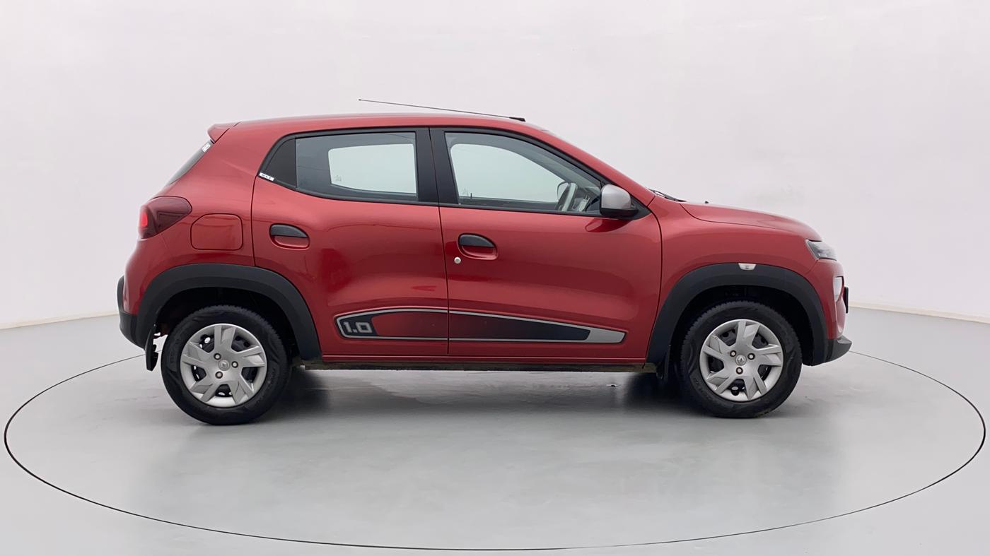 2021 Renault Kwid RXT 1.0 AMT (O), Petrol, Automatic, 1,680 km, Right Side View