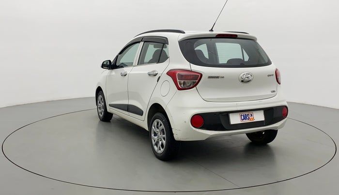 2017 Hyundai Grand i10 Sportz(O) 1.2 MT, Petrol, Manual, 28,771 km, Left Back Diagonal