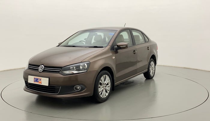 2014 Volkswagen Vento HIGHLINE PETROL AT, Petrol, Automatic, 38,782 km, Left Front Diagonal
