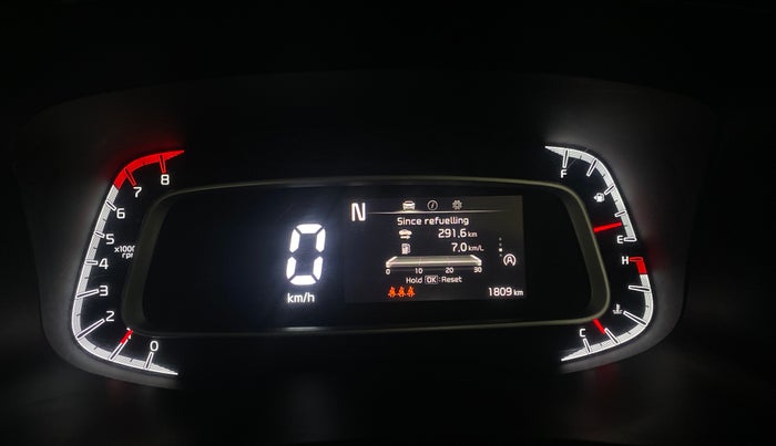 2024 KIA SONET HTK PLUS 1.0 TURBO PETROL IMT, Petrol, Manual, 1,808 km, Odometer Image