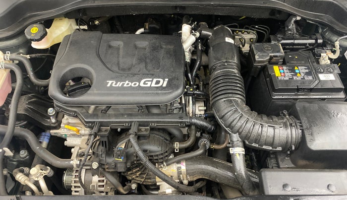 2024 KIA SONET HTK PLUS 1.0 TURBO PETROL IMT, Petrol, Manual, 1,808 km, Engine View