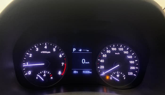 2017 Hyundai Verna 1.6 VTVT SX (O) AT, Petrol, Automatic, 93,308 km, Odometer Image