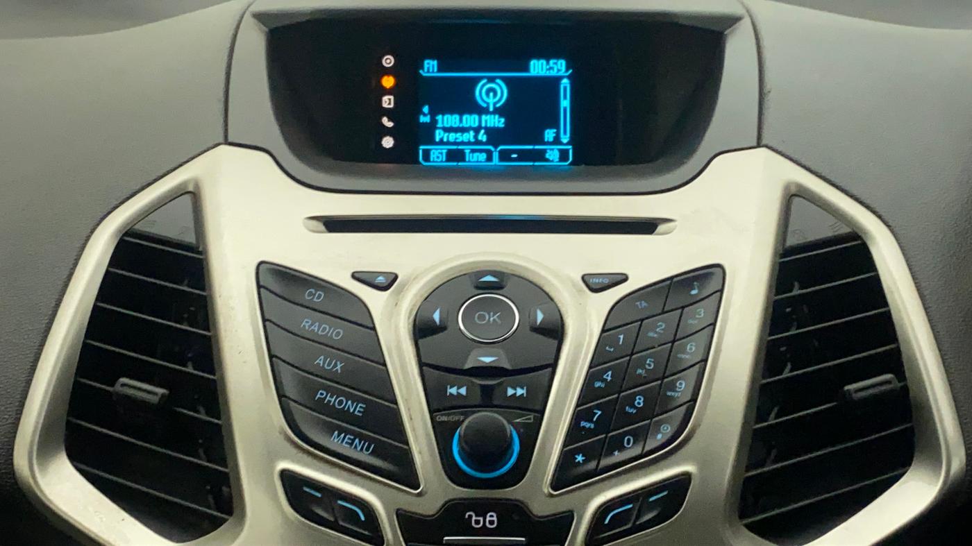 2016 Ford Ecosport TITANIUM 1.5L PETROL AT, Petrol, Automatic, 73,952 km, Infotainment System