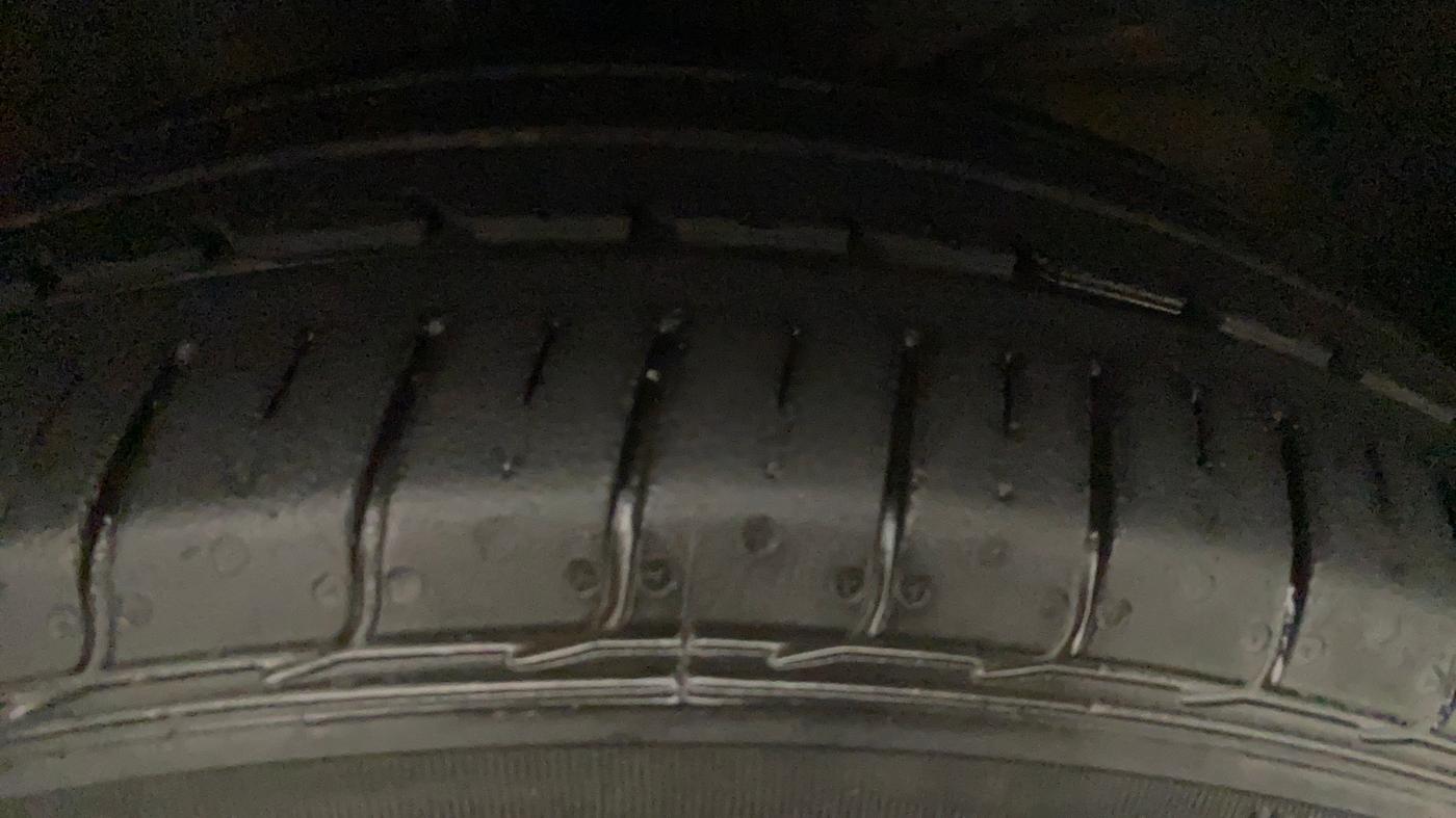 2017 Maruti Dzire ZXI AMT, Petrol, Automatic, 78,482 km, Left Rear Tyre Tread