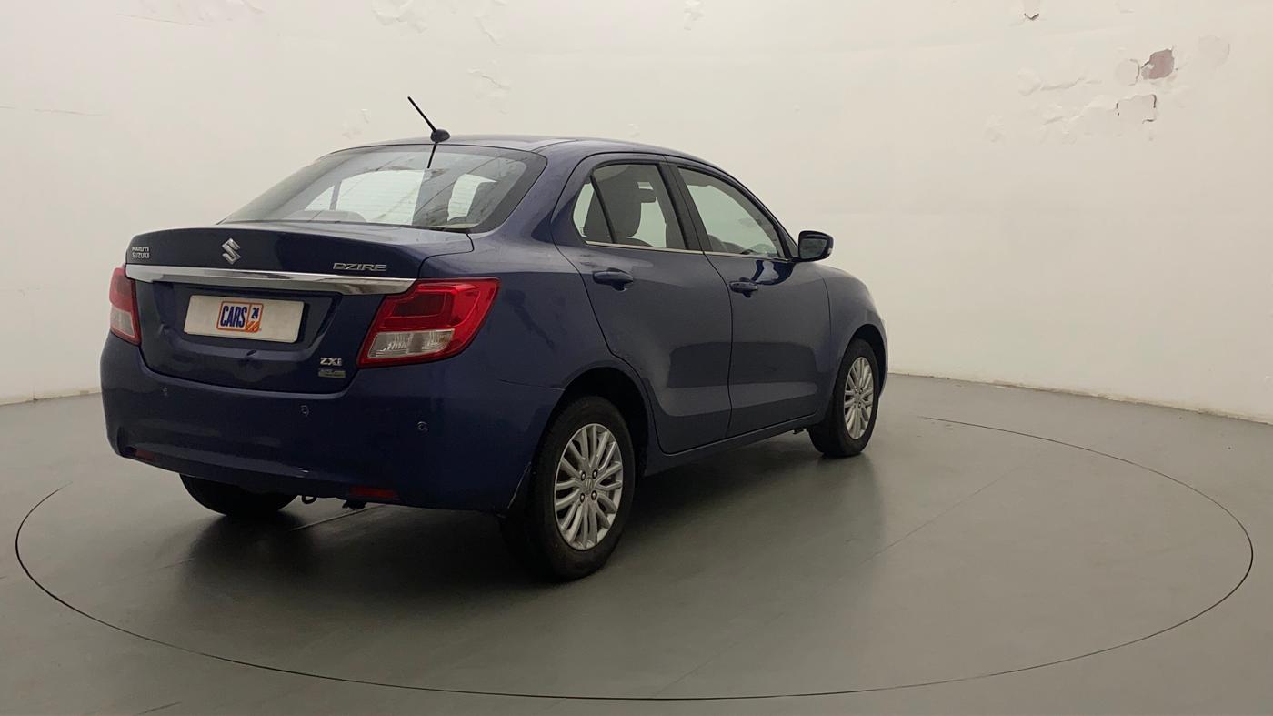 2017 Maruti Dzire ZXI AMT, Petrol, Automatic, 78,482 km, Right Back Diagonal