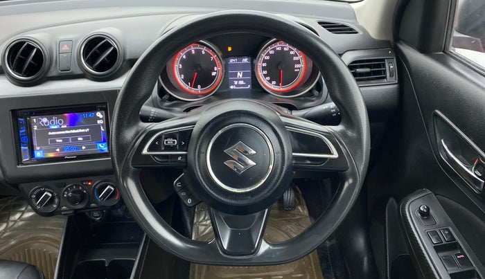 2018 Maruti Swift VXI AMT, Petrol, Automatic, 78,198 km, Steering Wheel Close Up