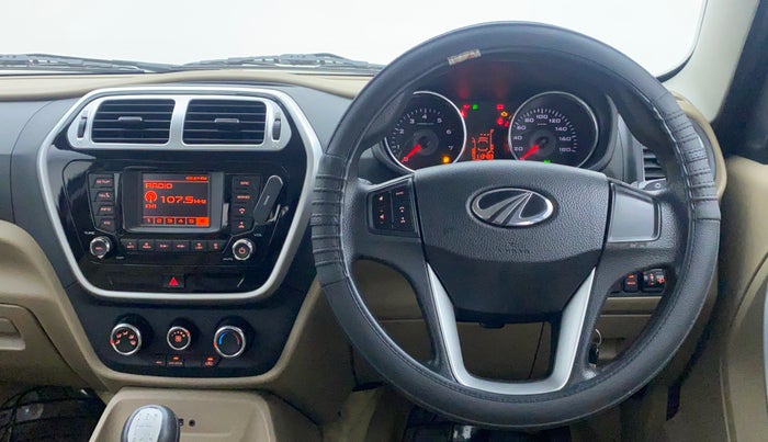 2015 Mahindra TUV300 T8, Diesel, Manual, 1,13,474 km, Steering Wheel Close Up