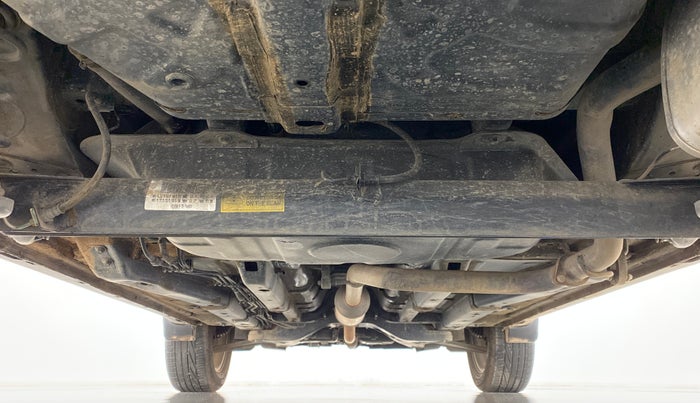 2021 Tata NEXON XZA+(O) DARK EDITION 1.2 RTN, Petrol, Automatic, 19,004 km, Rear Underbody