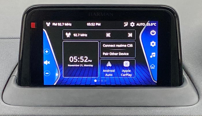 2021 Tata NEXON XZA+(O) DARK EDITION 1.2 RTN, Petrol, Automatic, 19,004 km, Infotainment System