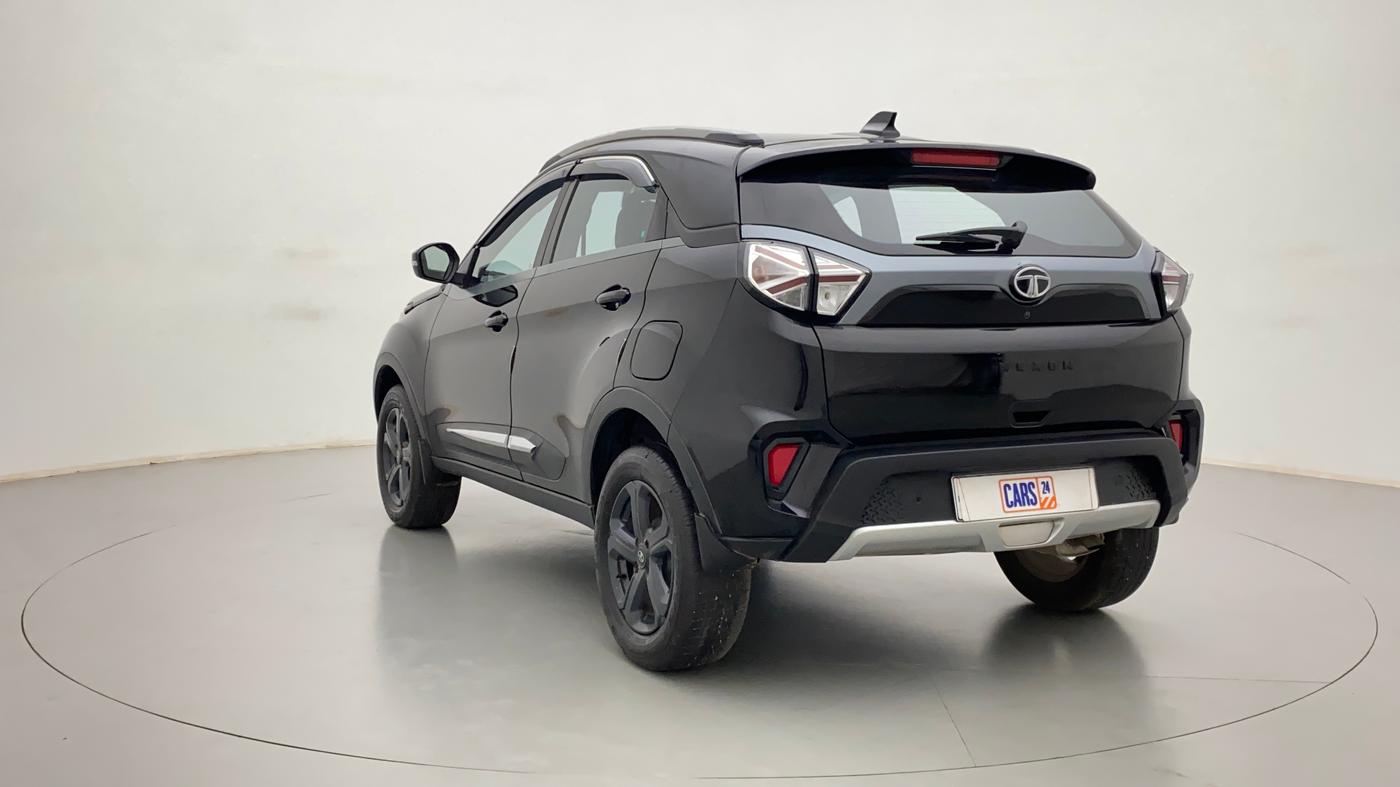 2021 Tata NEXON XZA+(O) DARK EDITION 1.2 RTN, Petrol, Automatic, 19,004 km, Left Back Diagonal