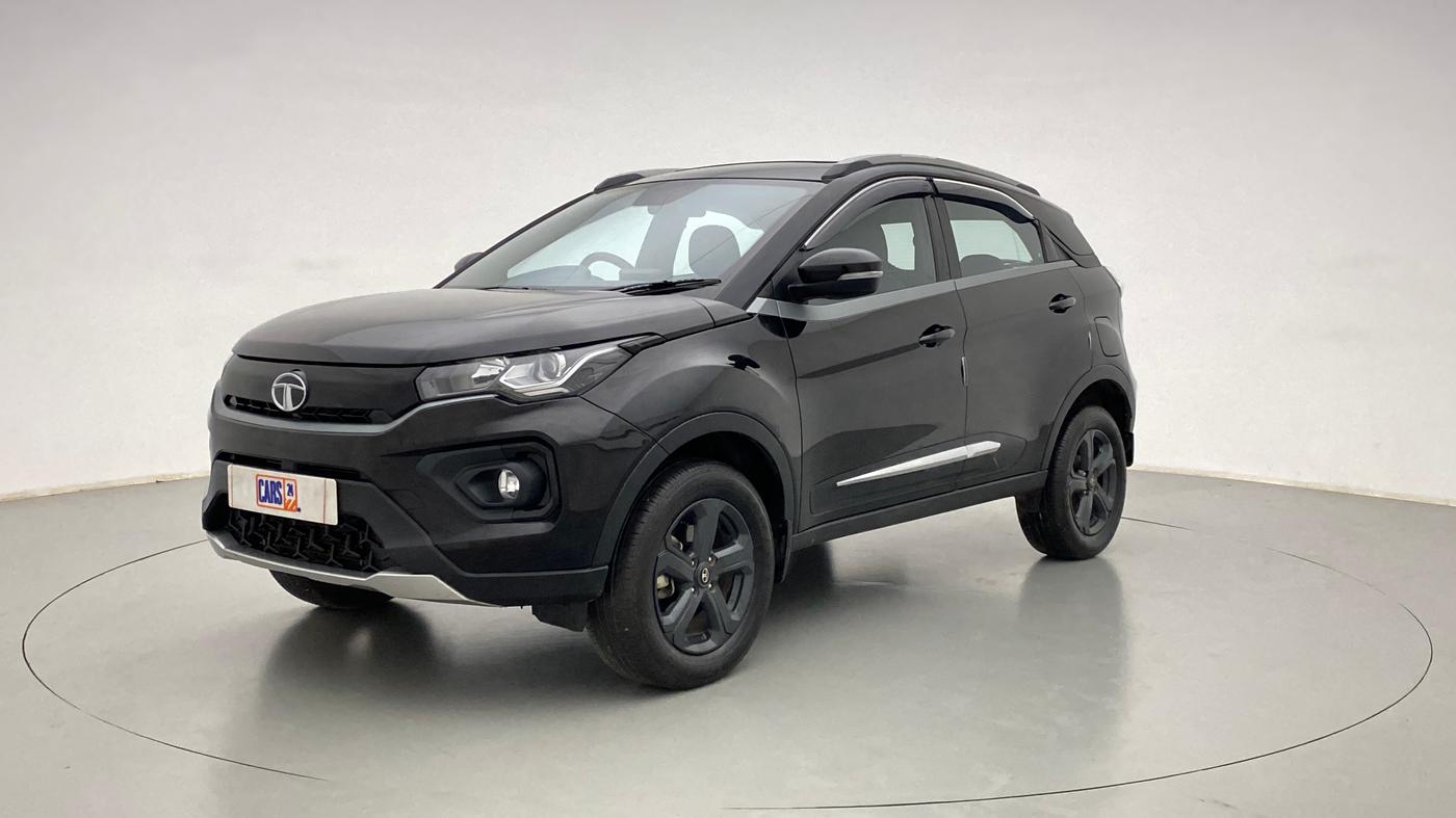 2021 Tata NEXON XZA+(O) DARK EDITION 1.2 RTN, Petrol, Automatic, 19,004 km, Left Front Diagonal