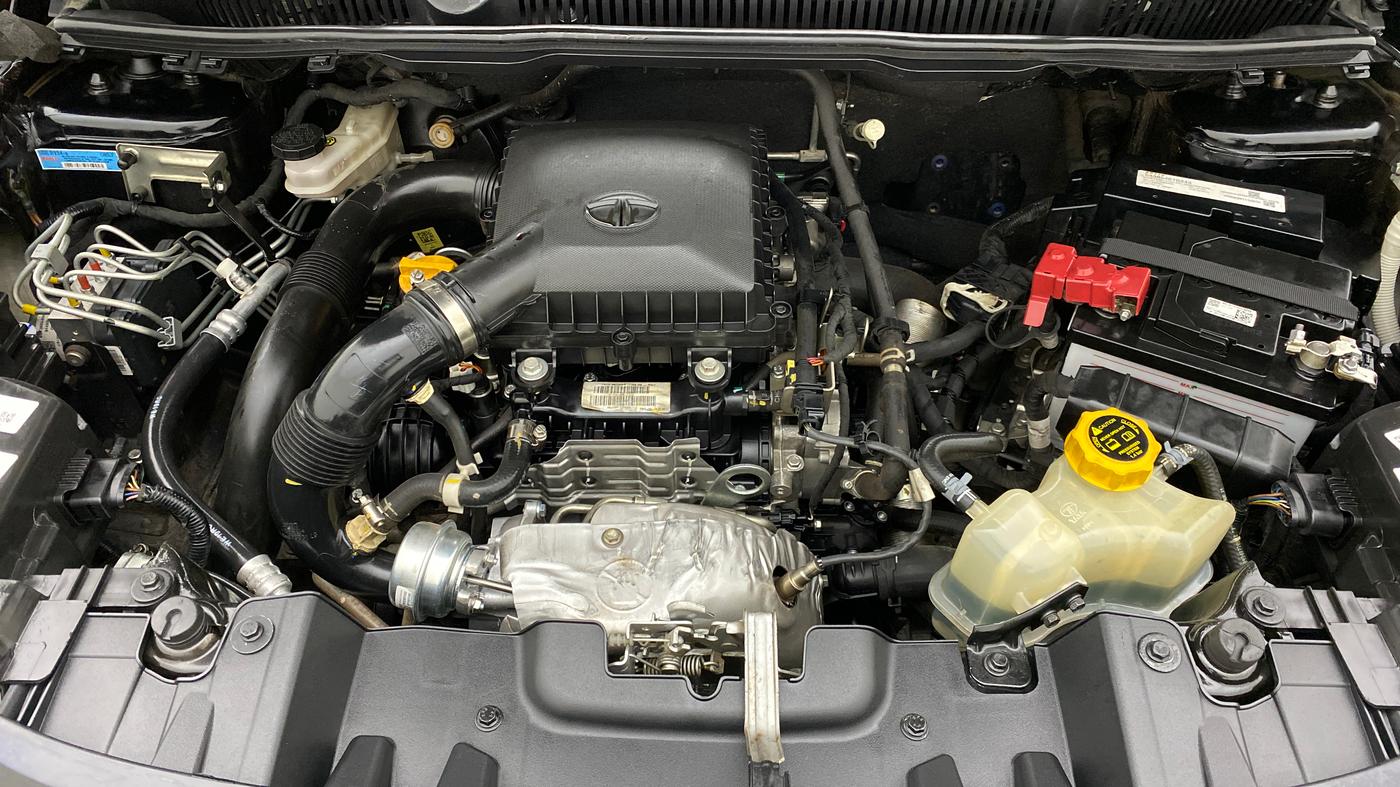 2021 Tata NEXON XZA+(O) DARK EDITION 1.2 RTN, Petrol, Automatic, 19,004 km, Open Bonet