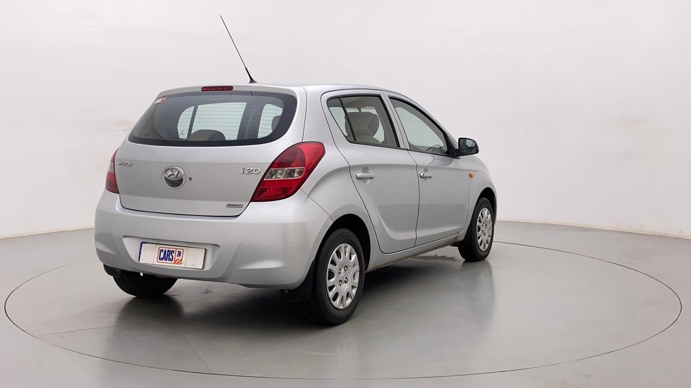 2011 Hyundai i20 MAGNA (O) 1.2, Petrol, Manual, 1,25,642 km, Right Back Diagonal