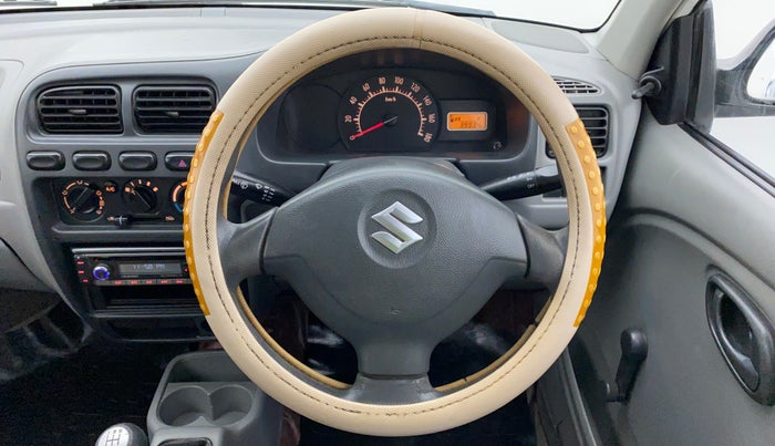 2013 Maruti Alto K10 LXI P, Petrol, Manual, 40,001 km, Steering Wheel Close Up