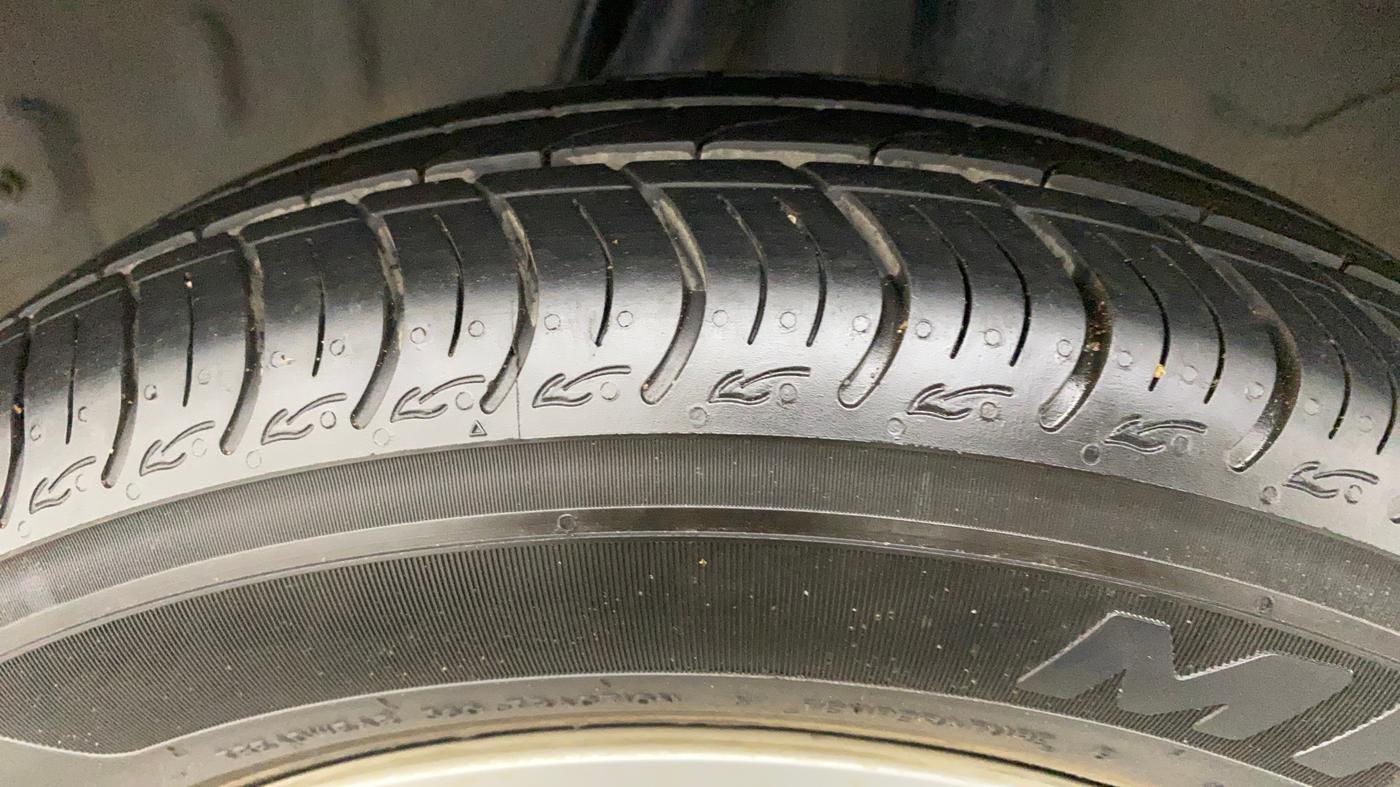 2019 Honda Amaze 1.2L I-VTEC VX CVT, Petrol, Automatic, 5,959 km, Left Rear Tyre Tread