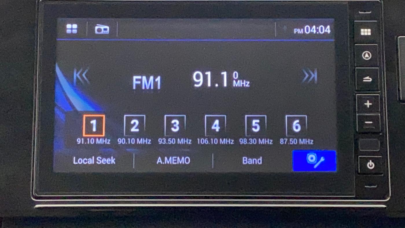 2019 Honda Amaze 1.2L I-VTEC VX CVT, Petrol, Automatic, 5,959 km, Infotainment System