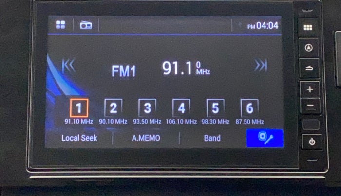 2019 Honda Amaze 1.2L I-VTEC VX CVT, Petrol, Automatic, 5,959 km, Infotainment System