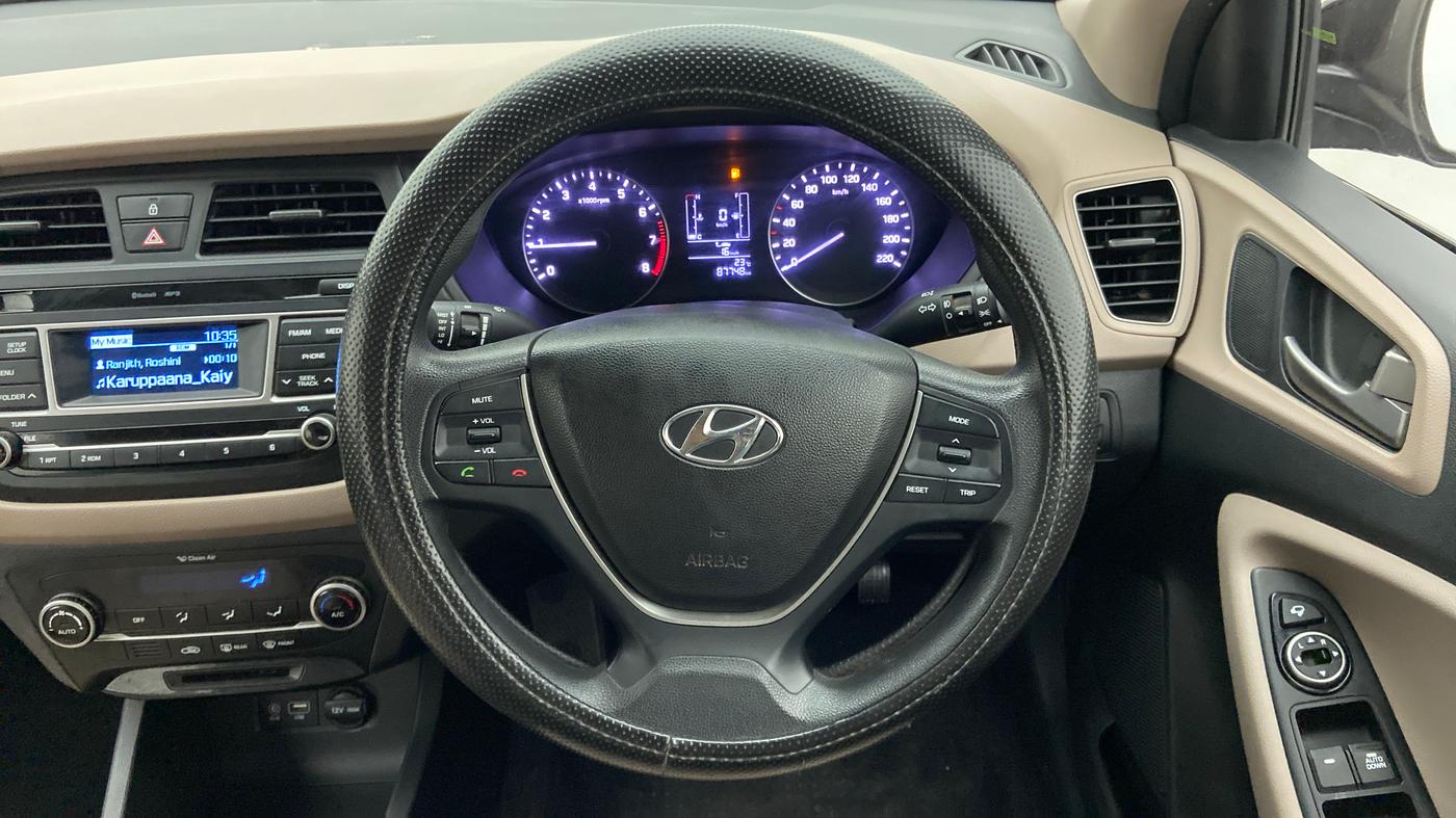 2017 Hyundai Elite i20 SPORTZ 1.2, Petrol, Manual, 87,748 km, Steering Wheel Close Up