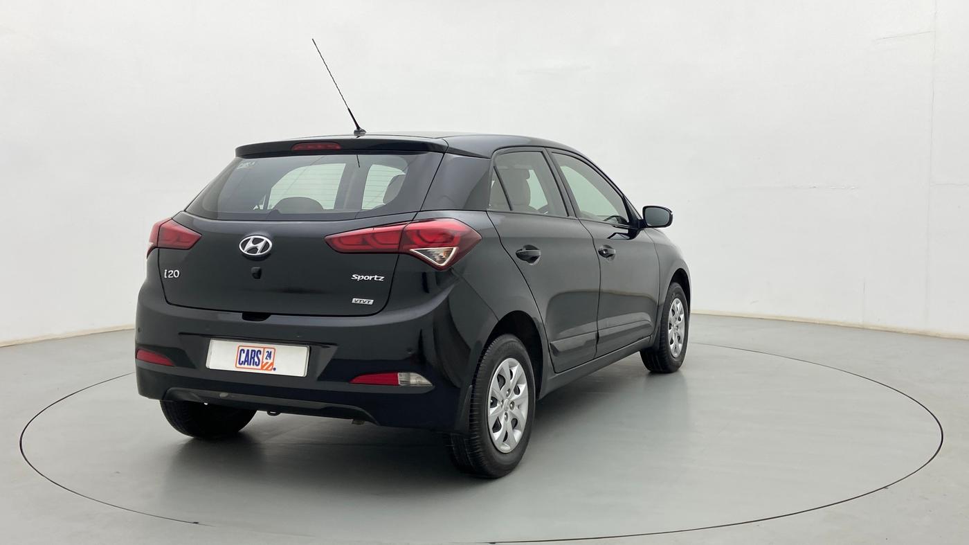 2017 Hyundai Elite i20 SPORTZ 1.2, Petrol, Manual, 87,748 km, Right Back Diagonal