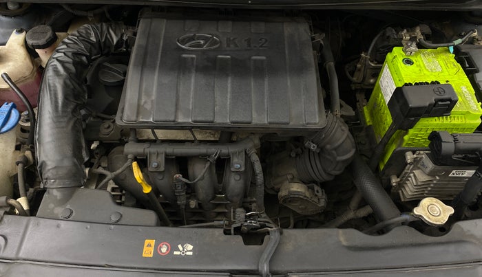 2021 Hyundai GRAND I10 NIOS SPORTZ AMT 1.2 KAPPA VTVT, Petrol, Automatic, 23,394 km, Engine View