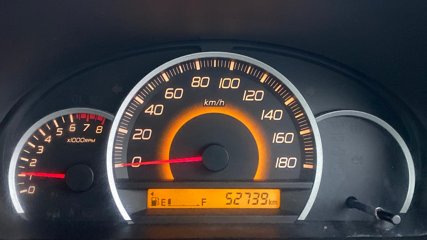 2014 Maruti Wagon R 1.0 VXI, Petrol, Manual, 52,782 km, Odometer Image