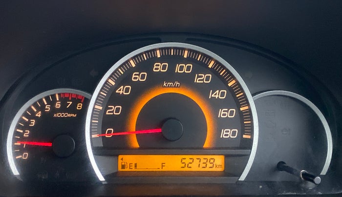 2014 Maruti Wagon R 1.0 VXI, Petrol, Manual, 52,782 km, Odometer Image