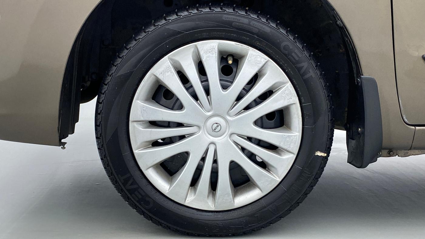 2014 Maruti Wagon R 1.0 VXI, Petrol, Manual, 52,782 km, Left Front Wheel
