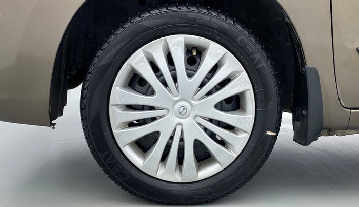 2014 Maruti Wagon R 1.0 VXI, Petrol, Manual, 52,782 km, Left Front Wheel