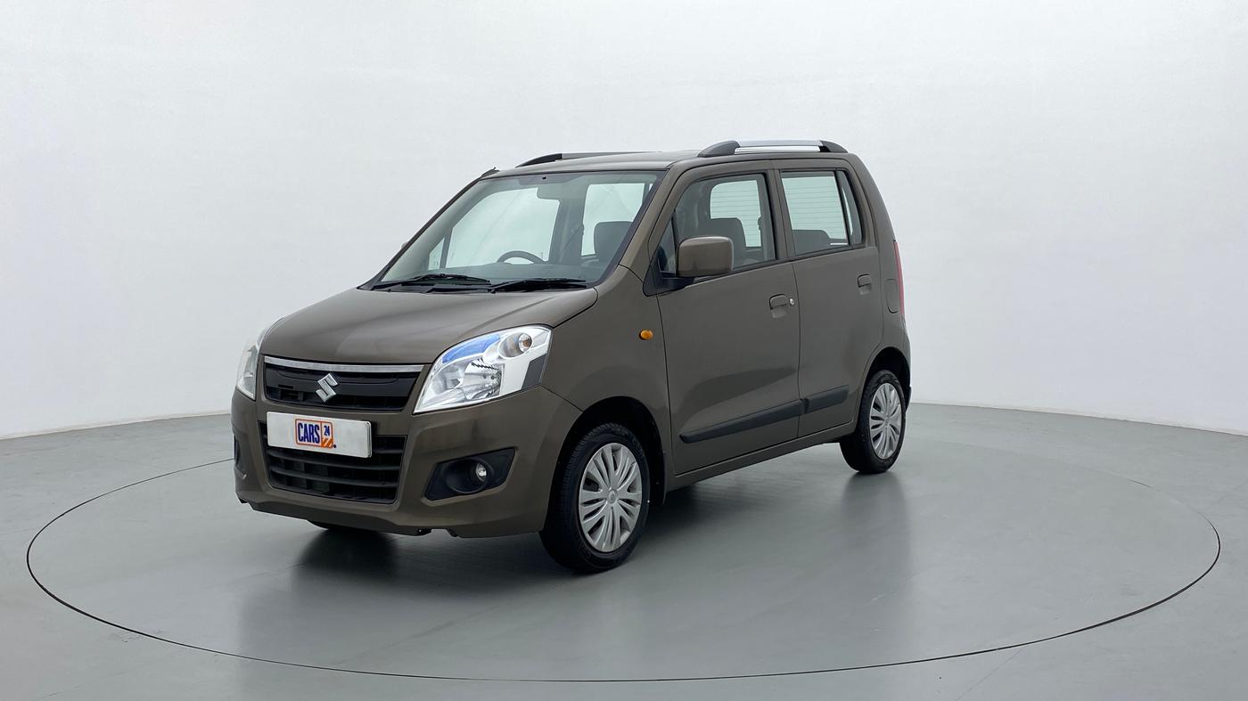 2014 Maruti Wagon R 1.0 VXI, Petrol, Manual, 52,782 km, Left Front Diagonal