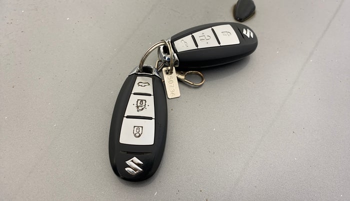 2018 Maruti Ciaz ALPHA 1.5 SHVS PETROL, Petrol, Manual, 44,901 km, Key Close Up