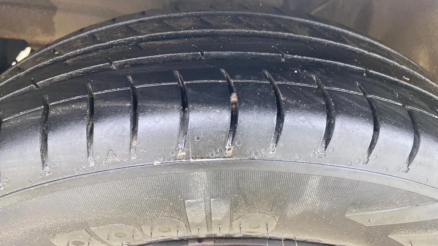 2021 Maruti S PRESSO VXI+, Petrol, Manual, 94,233 km, Left Front Tyre Tread