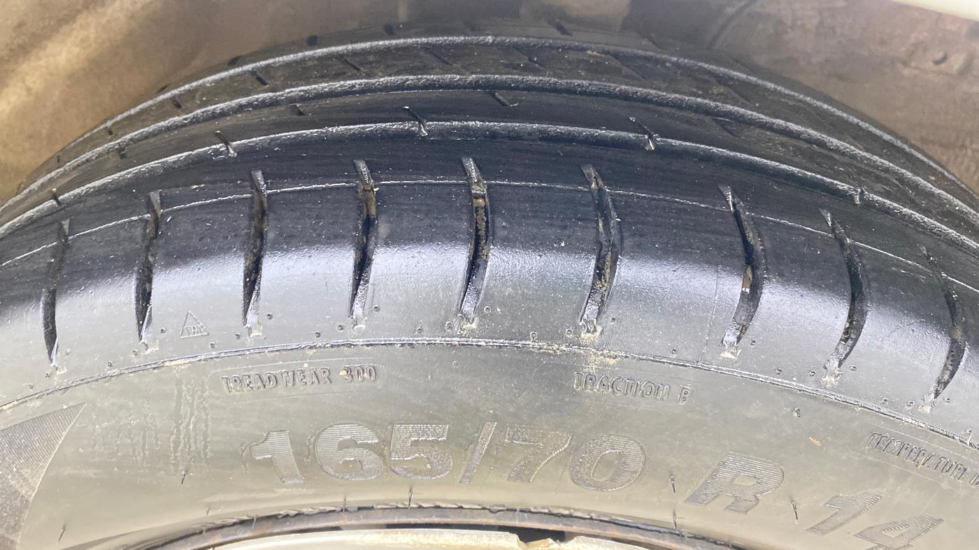 2021 Maruti S PRESSO VXI+, Petrol, Manual, 94,233 km, Right Front Tyre Tread