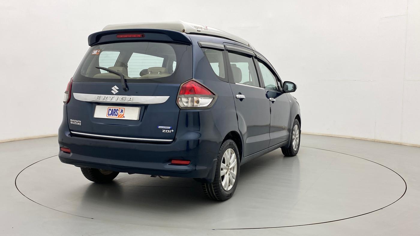 2018 Maruti Ertiga ZDI+ 1.3, Diesel, Manual, 53,179 km, Right Back Diagonal