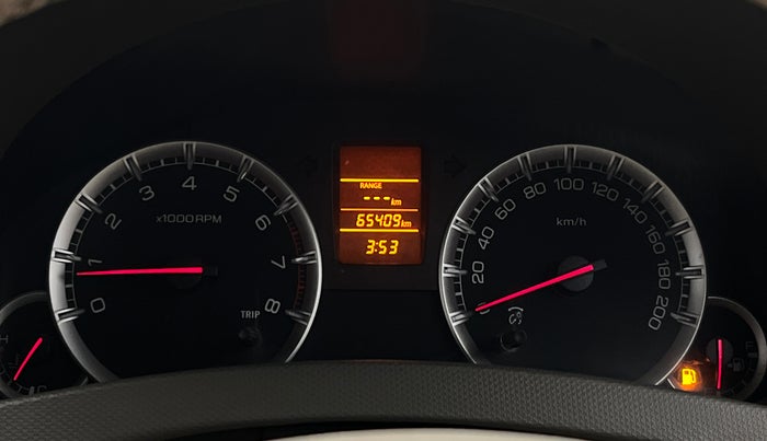 2015 Maruti Ertiga VXI, Petrol, Manual, 65,356 km, Odometer Image