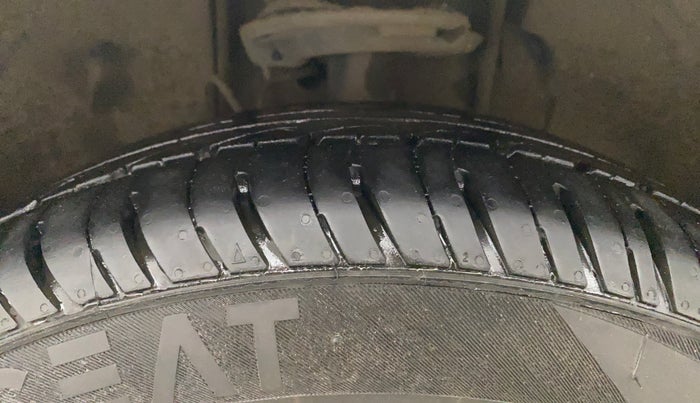 2019 Tata Tiago XZA PETROL, Petrol, Automatic, 35,348 km, Left Front Tyre Tread
