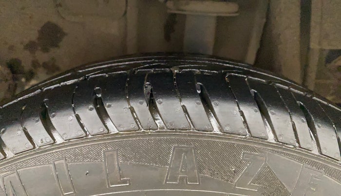 2019 Tata Tiago XZA PETROL, Petrol, Automatic, 35,348 km, Left Rear Tyre Tread