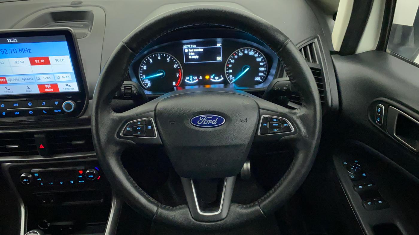 2019 Ford Ecosport TITANIUM 1.5L PETROL, Petrol, Manual, 22,575 km, Steering Wheel Close Up