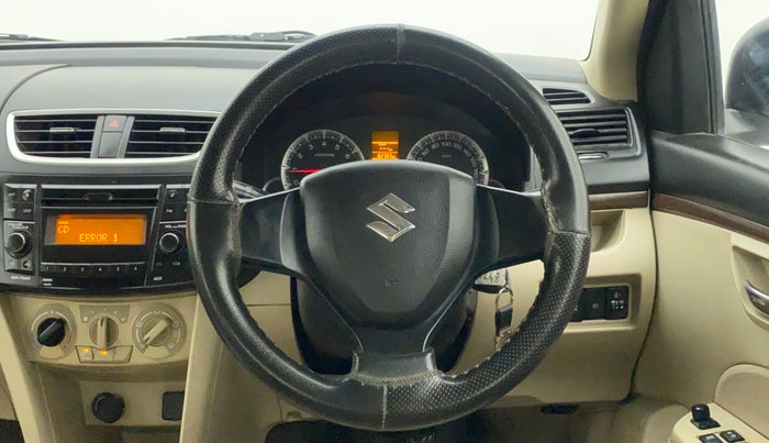 2017 Maruti Swift Dzire VXI, Petrol, Manual, 62,481 km, Steering Wheel Close Up