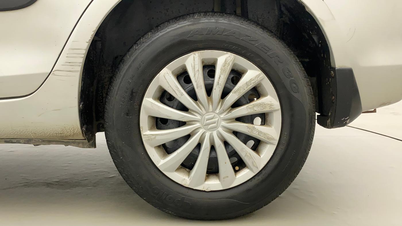 2017 Maruti Swift Dzire VXI, Petrol, Manual, 62,481 km, Left Rear Wheel