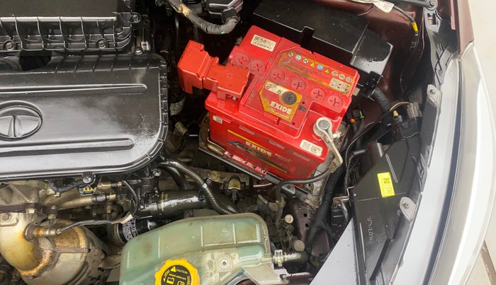 2022 Tata TIGOR XZ PLUS CNG, CNG, Manual, 84,605 km, Engine View - Left