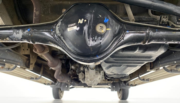 2018 Maruti Eeco 5 STR WITH A/C+HTR, Petrol, Manual, 13,421 km, Rear Underbody