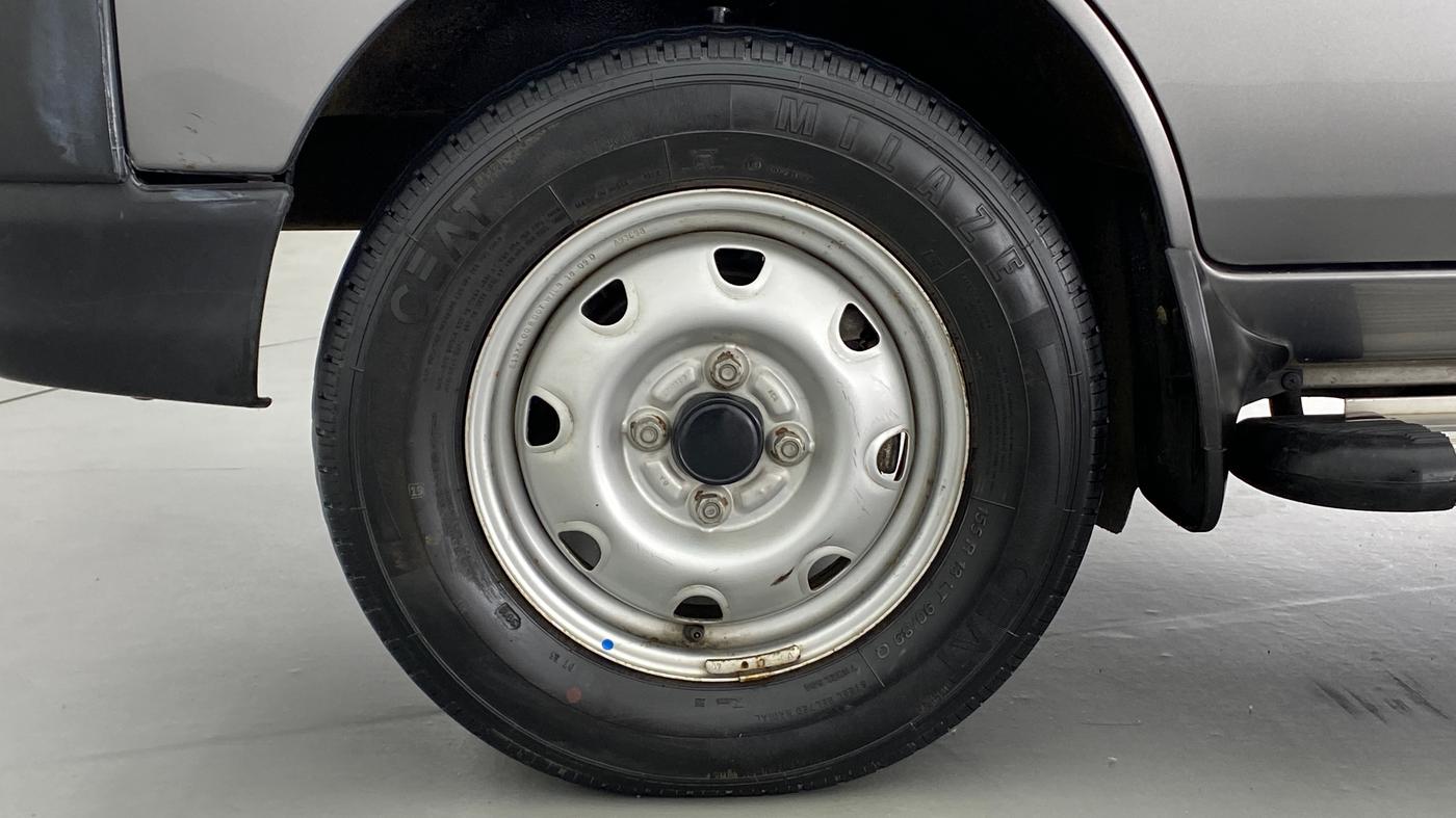 2018 Maruti Eeco 5 STR WITH A/C+HTR, Petrol, Manual, 13,421 km, Left Front Wheel