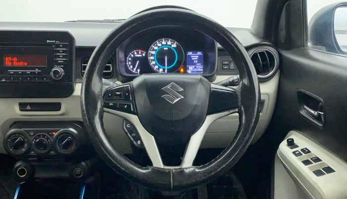 2018 Maruti IGNIS ZETA 1.2 AMT, Petrol, Automatic, 1,08,256 km, Steering Wheel Close Up