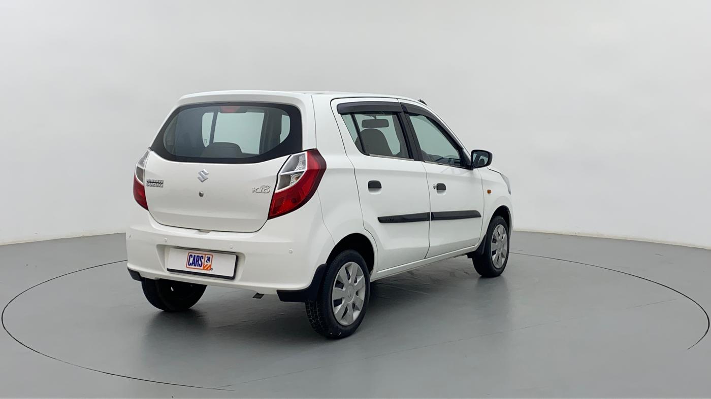 2017 Maruti Alto K10 VXI P, Petrol, Manual, 27,436 km, Right Back Diagonal