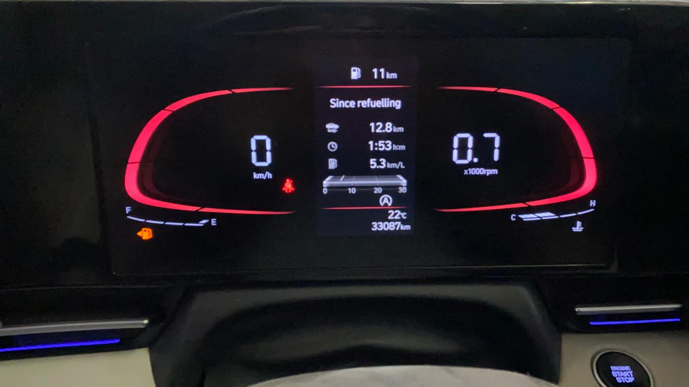 2023 Hyundai Verna SX (O) 1.5 MPI MT, Petrol, Manual, 33,101 km, Odometer Image
